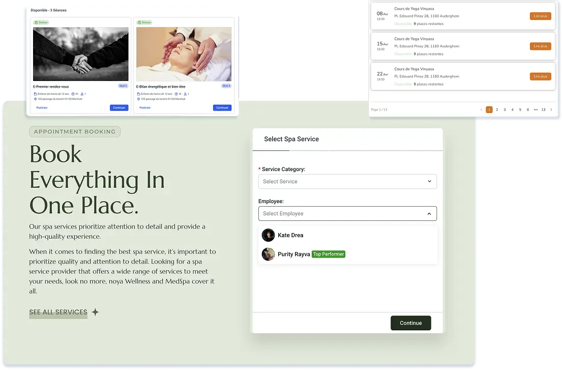 Amelia Booking Examples