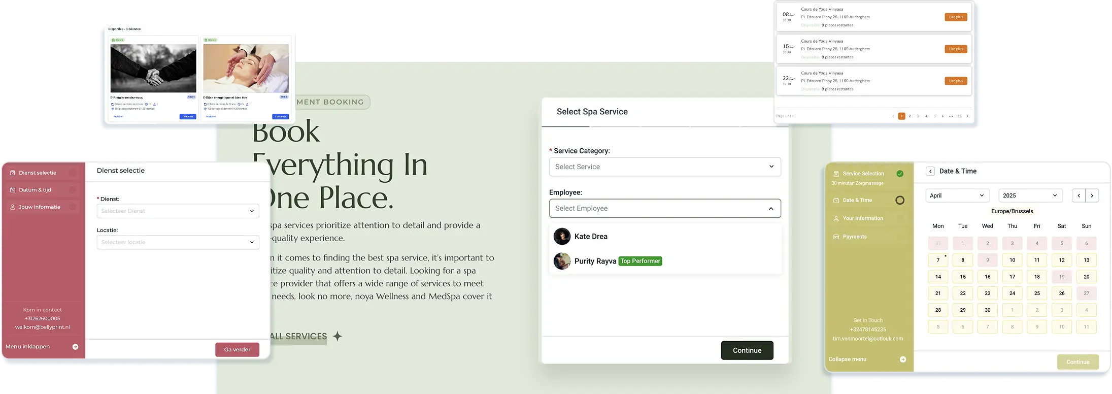Amelia Booking Examples