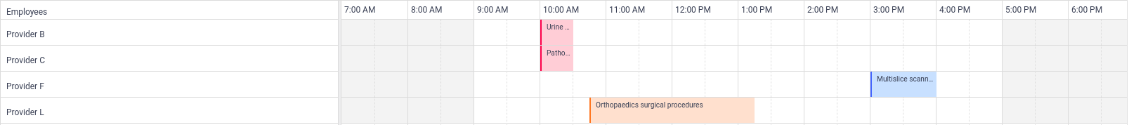 Amelia WordPress - Calendar Timeline View