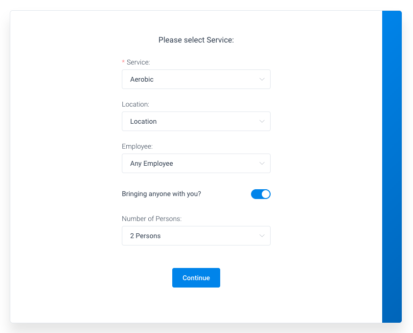 Amelia Booking Plugin Step-by-Step booking