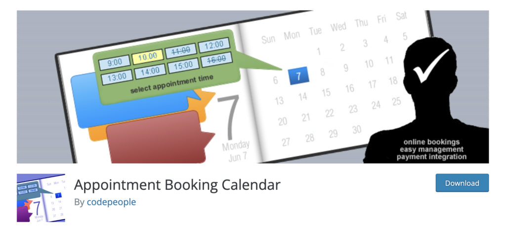 appointment booking calendar wordpress