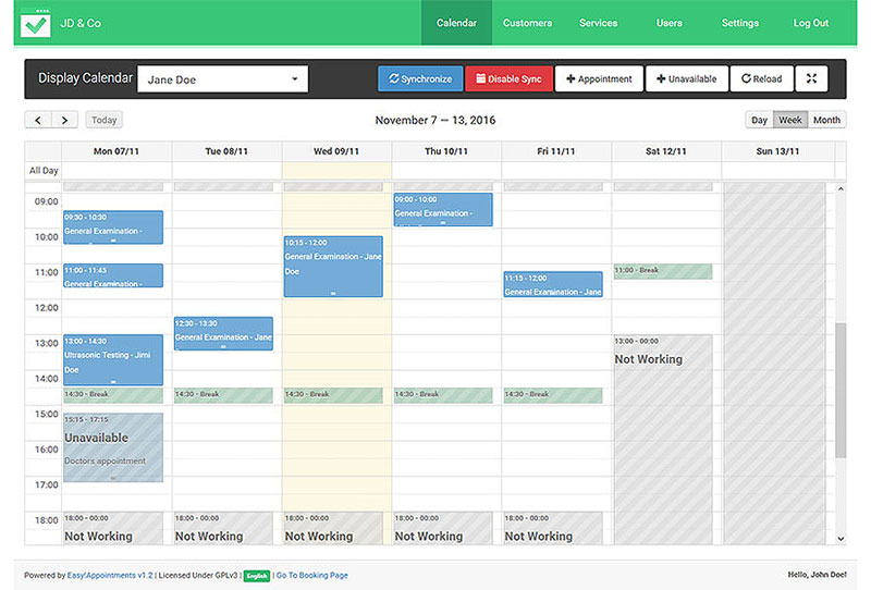 Spring Boot Resource-Scheduling Calendar (Open Source)