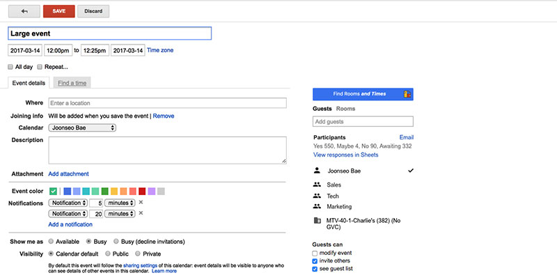 gmail calendar on mac desktop