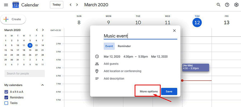 Google calendar events showing up twice