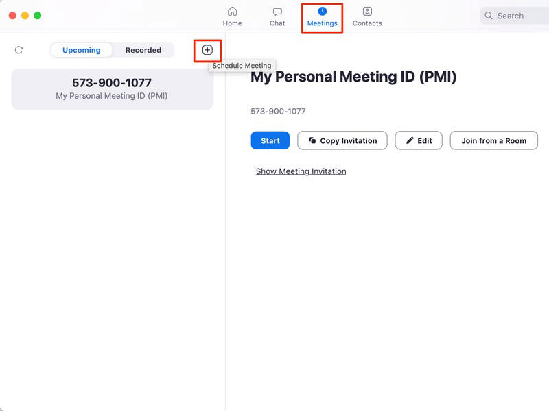 how to schedule a zoom meeting and invite others