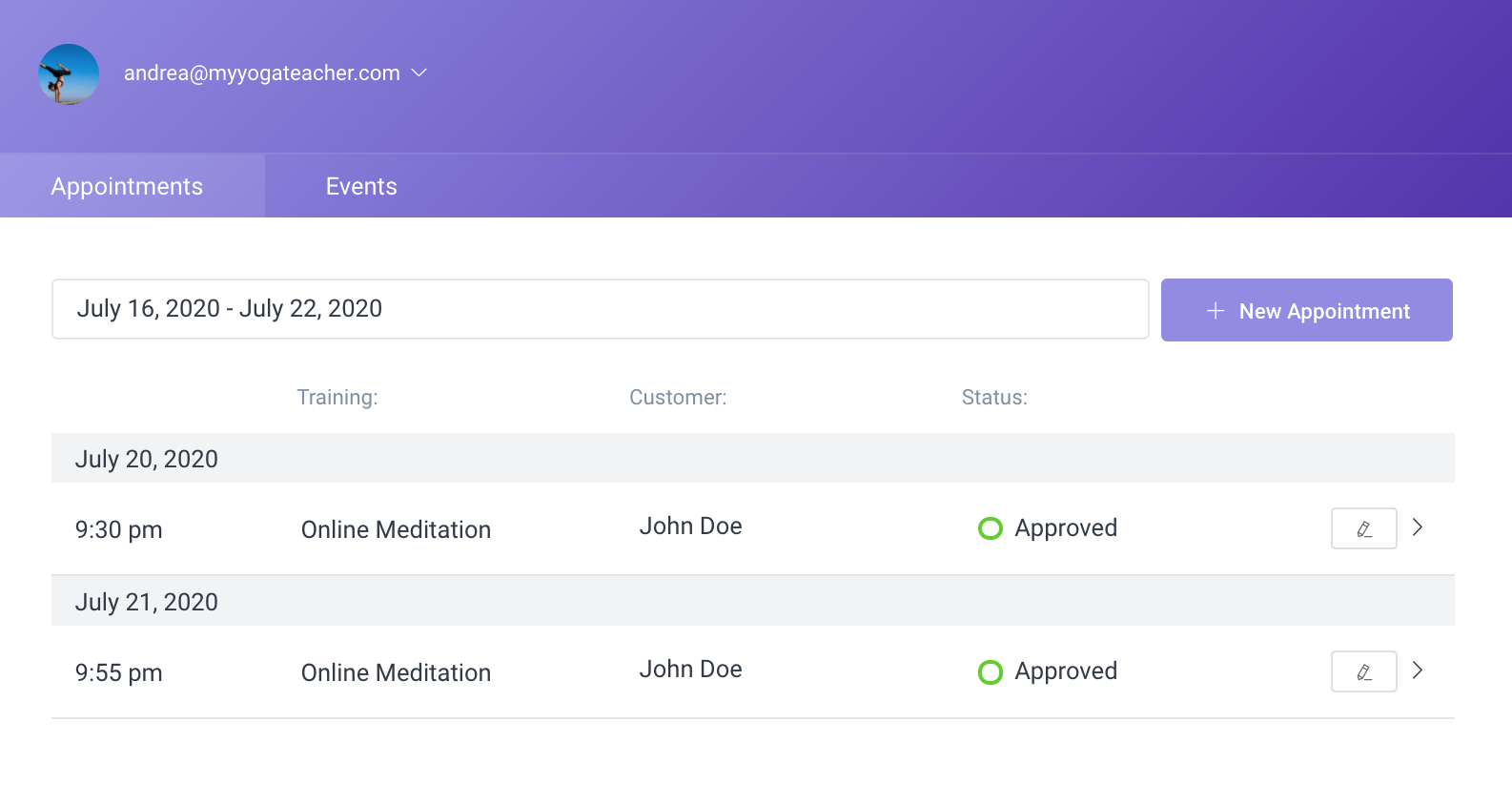 Front-end Employee panel Amelia WordPress Booking plugin