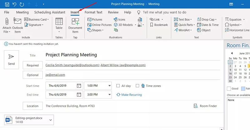 meeting scheduler time zone