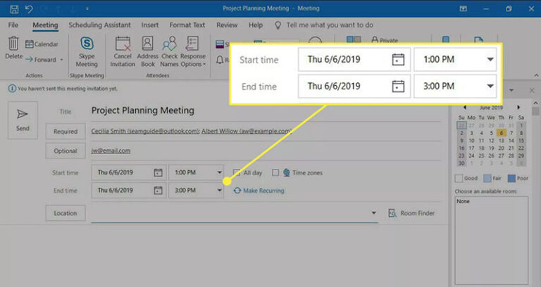 How To Schedule A Meeting In Outlook In A Few Easy Steps