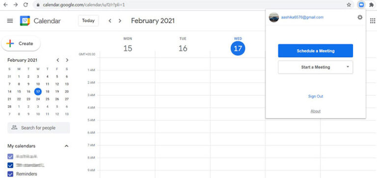 add zoom to google calendar