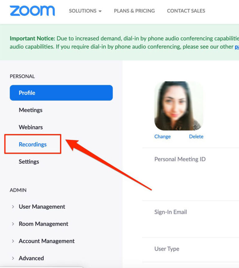 how to download cloud recording from zoom