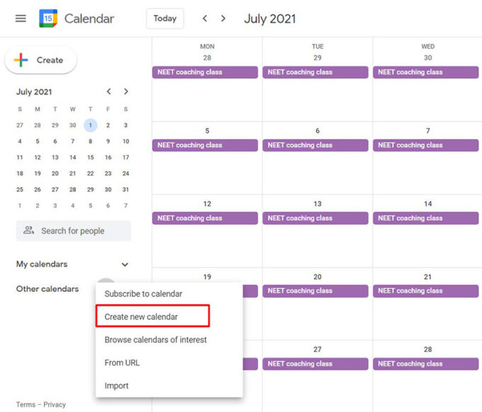 How to Add Class Schedule to Google Calendar Easily