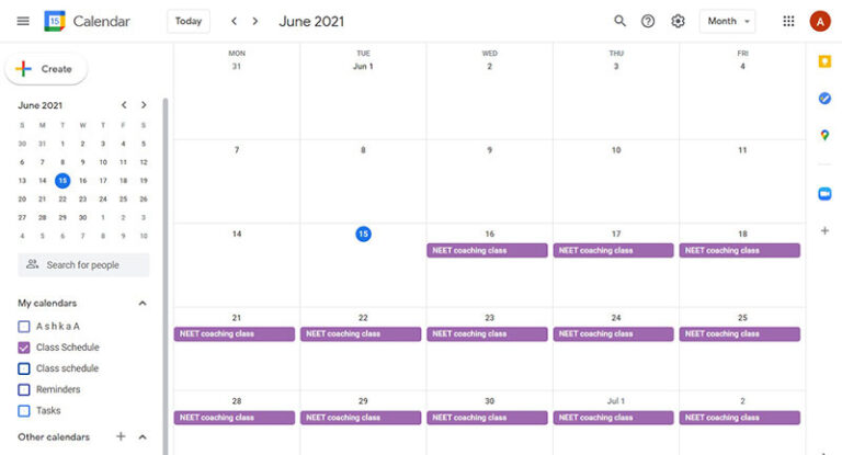 How To Add Class Schedule To Google Calendar Easily