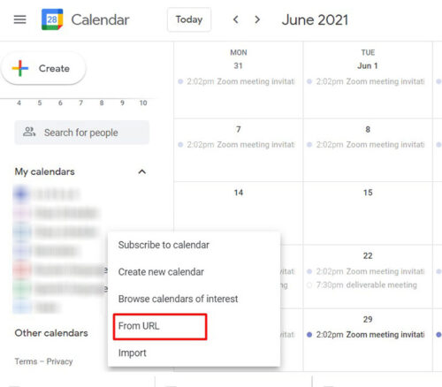 how to use ical and google calendar together