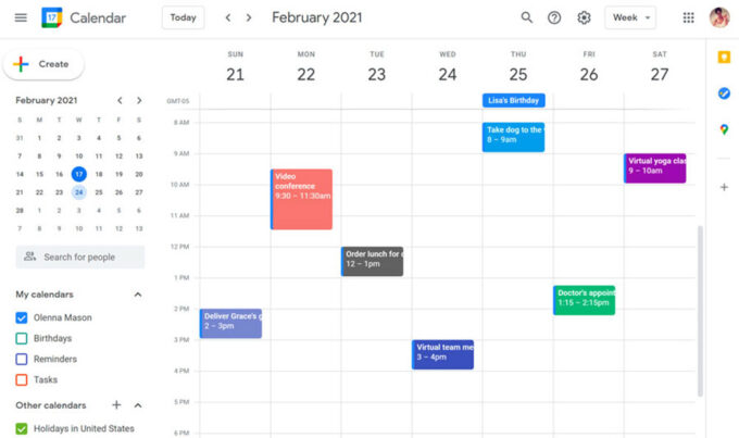 class schedule creator google calendar