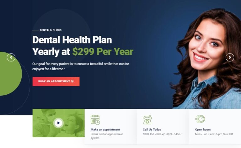 Top Dentist WordPress Themes for Dental Websites