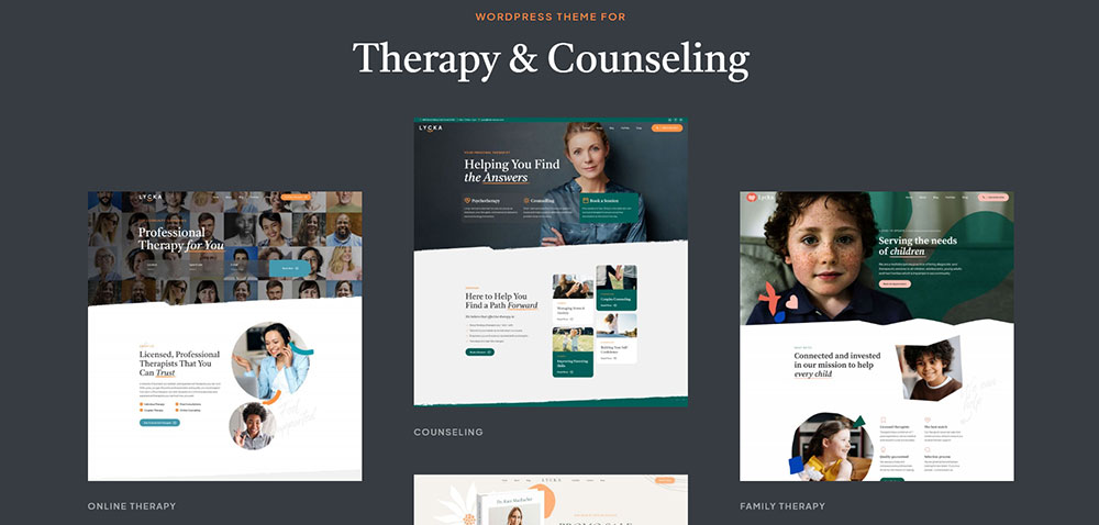 The Best WordPress Themes for Therapists’ Websites