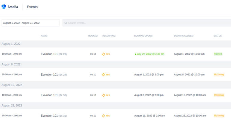 How to Set up Recurring Events on a WordPress Website