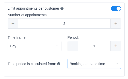 limit-appointments-per-customer