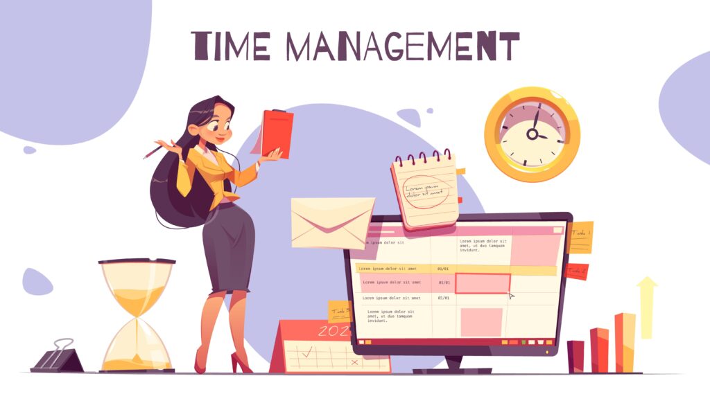 time management illustration