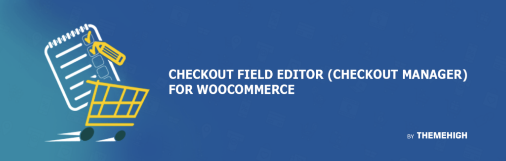checkout field editor screenshot