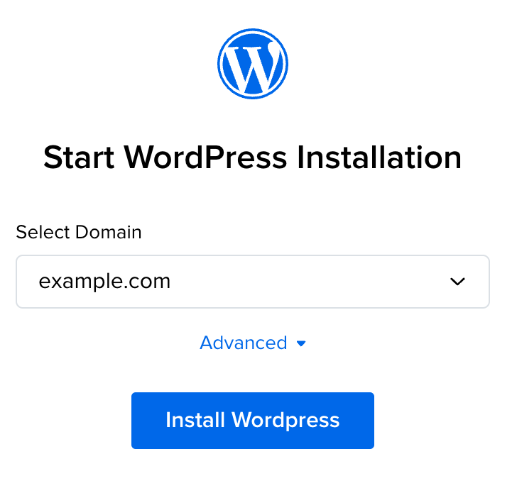 setting up wordpress with dreamhost install wordpress window