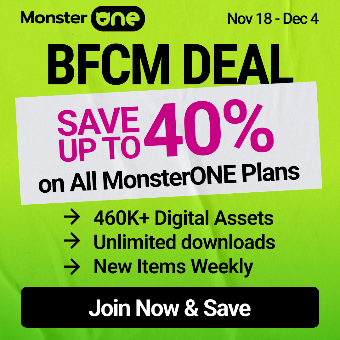 MonsterOne black friday deal banner