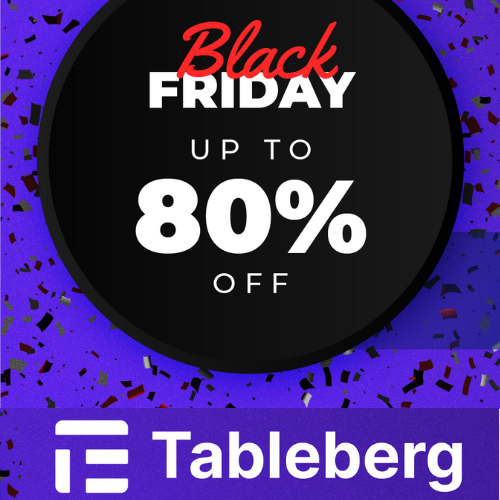 tableberg black friday