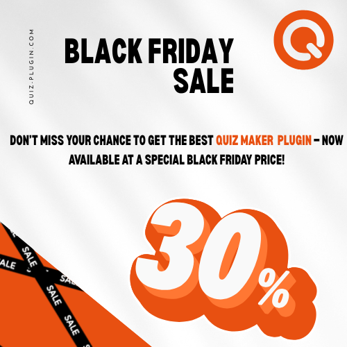 quiz maker black friday