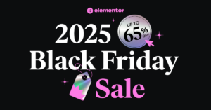 elementor black friday