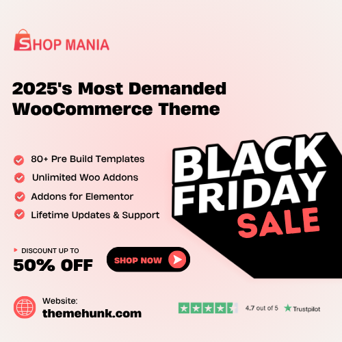 Shop Mania black friday