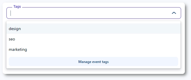 Tags Event Example Event tags - Amelia WordPress Booking Plugin