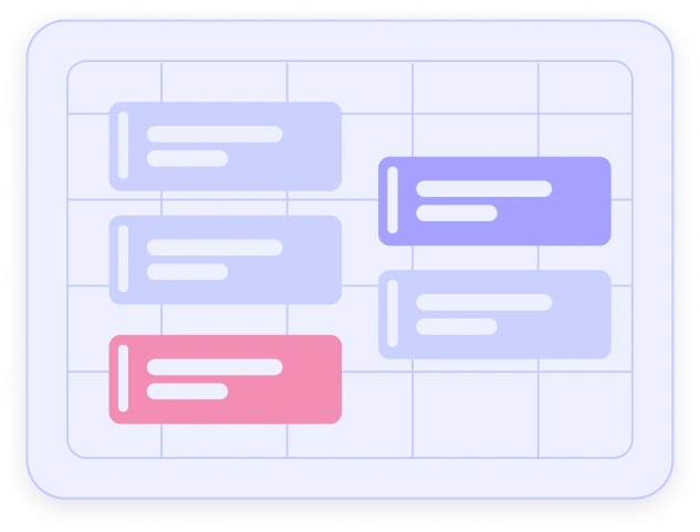 Event calendar view