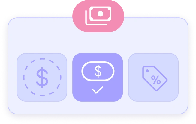 Full financial details of the payments