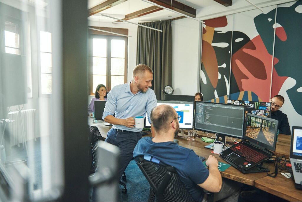 amelia team in the office