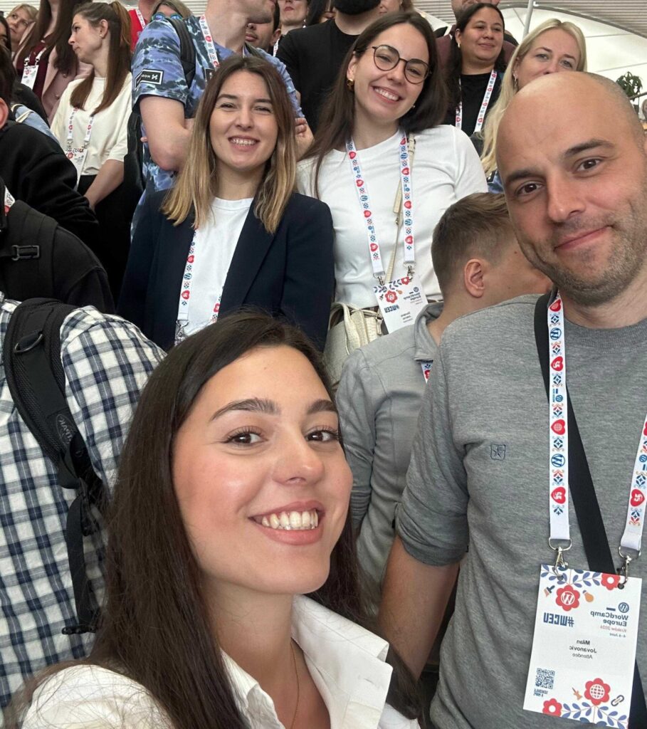 amelia, wpdatatables, and ivyforms team at wordcamp europe 2026 in krakow