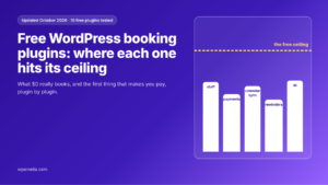 15+ Best Free WordPress Booking Plugins for 2026 (Reviewed)